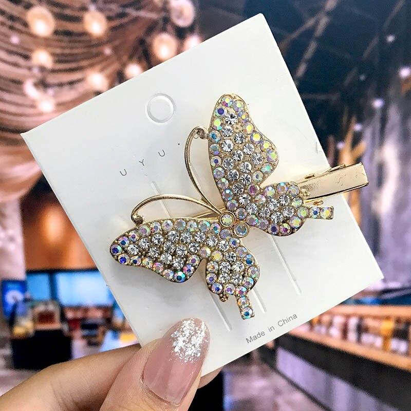 Модная заколка для волос Matel для женщин 2021, заколка для волос с геометрическим рисунком для девочек, заколка для волос с бантом и бабочкой, головные уборы, аксессуары для волос, подарок