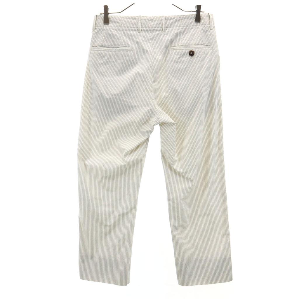 Marni Сделано в Италии Брюки до щиколотки в полоску 44 Слоновая кость Мужские Б/У