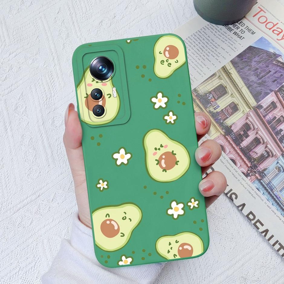 For Xiaomi 12T Case Hot New Design Cute Cat Butterfly Cartoons Matte Liquid Silicone Shell For Xiaomi 12T Pro Ultrathin Fundas