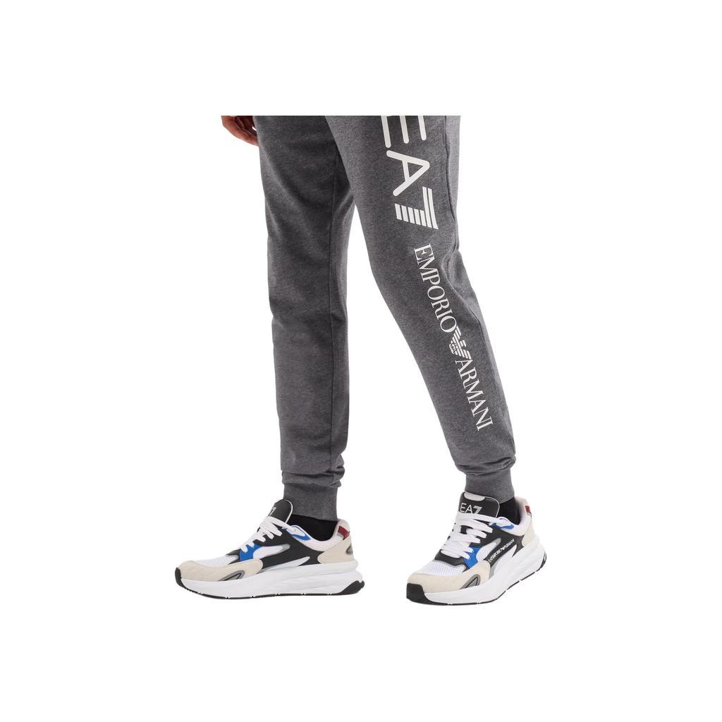 Emporio Armani Мужские хлопковые спортивные штаны EA7 с принтом из букв, низ 8NPPC3-PJ05Z-3925