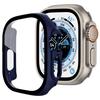 Tempered Glass Integrated PC Watch Case for Apple Watch Series 6/5/4/SE 44mm, Full Surrounded Anti-Fall Protective Cover, Case Only
