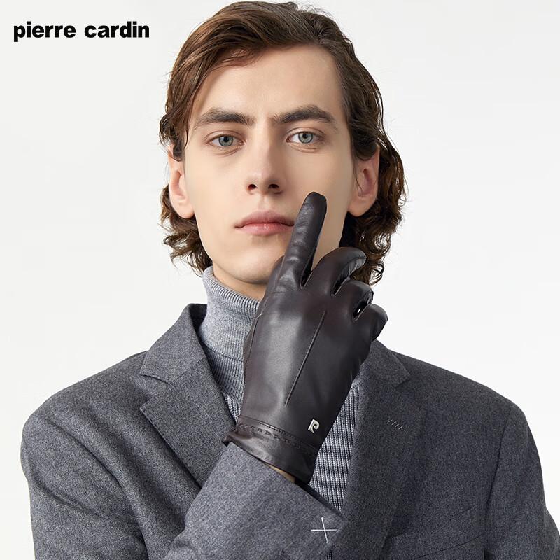 Мужские перчатки Pierre Cardin из овчины с сенсорным экраном