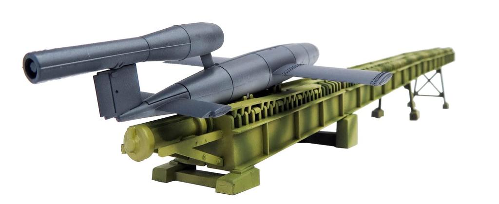 Model Collect масштаб немецкая самолет-снаряд V1 катапульта пусковая установка пластиковая модель отлитая в цвете 1/72 & UA72033,