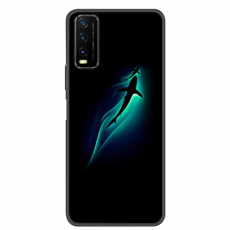 Чехол для Vivo Y20 Мраморный Мягкий Силиконовый Задний Чехол для Vivo Y20S Y20 S Y 20i Чехол для Телефона для Vivo V2027 Y20i Coque Funda Сумка