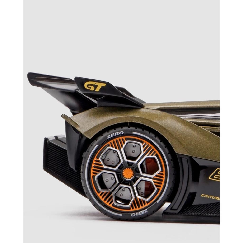 1/22 Lamborghini V12 GT Alloy Miniature Car Model Diecast Metal Scale Car Sound and Light Collection Children Toy Car Vehicles Gift
