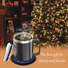 Coffee Mug Warmer Cup Intelligent Constant Temperature Double Layer Food Grade Thermal Insulation for Desk Home Office