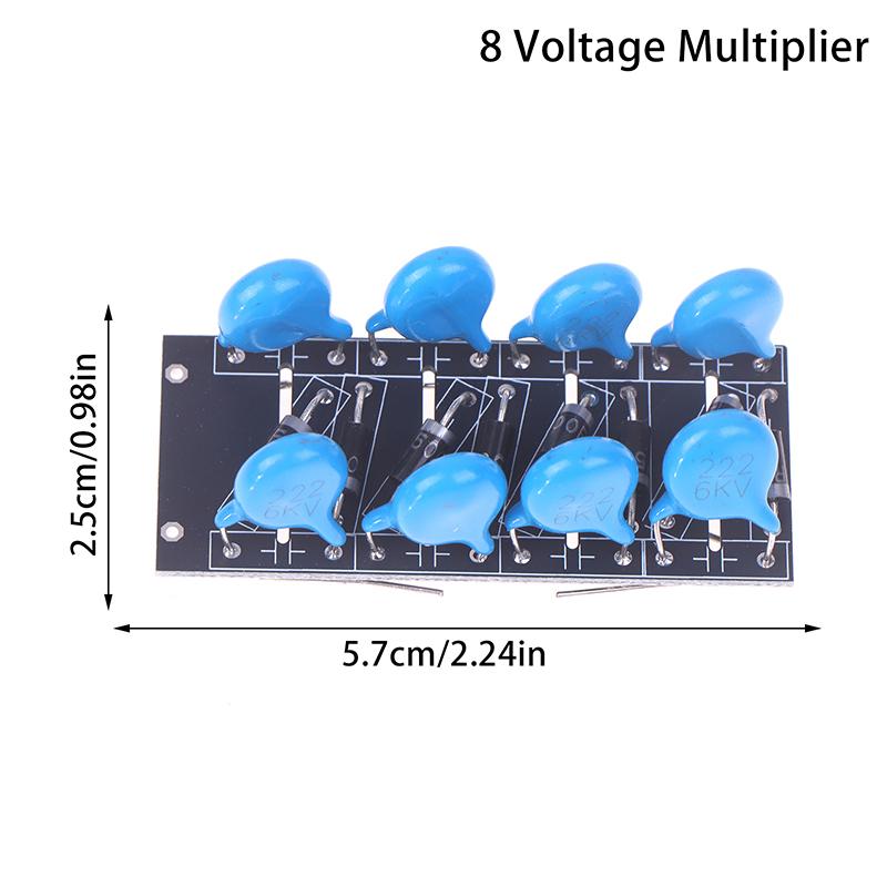 2/6/8-кратная повышающая плата умножителя напряжения Высокочастотная высоковольтная выпрямительная схема Для импульсного постоянного электростатического генератора