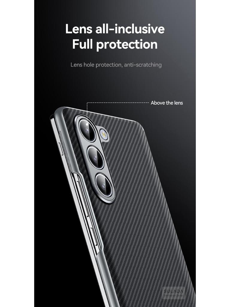 Чехол для телефона Samsung Z Fold7/6/W23 с защитой магнитной петли из кевлара