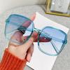 Новые большие солнцезащитные очки для женщин и мужчин, модные винтажные брендовые дизайнерские очки с защитой от ультрафиолета, градиентные цвета, корейская версия, модные аксессуары