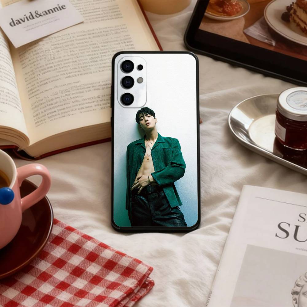 Чехол для телефона с изображением популярного певца Ча Ыну для Samsung S 25,24,23,22,30,21,10,9,Ultra,Plus,Lite,FE,4,5 G Мягкий черный чехол
