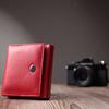 Comfortable Wallet for Women Made of Genuine Leather ST Leather 22710 Red