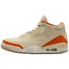 Air Jordan 3 Износостойкие Полувысокие Винтажные Баскетбольные Кроссовки Женские Бежевые Jordan IH7694-200