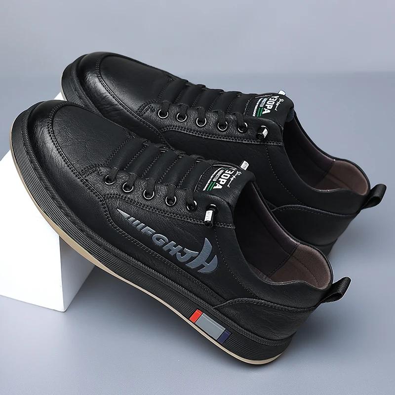 Новые мужские повседневные туфли, кроссовки ручной работы, кроссовки для бега на открытом воздухе для мужчин, высококачественные теннисные туфли Masculino из итальянской натуральной кожи