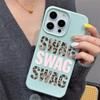 Красочный английский чехол для телефона Подходит для IPhone 17 Pro Max Air 16 15 Plus 14 13 12 11 Чехол-обложка Funda Для IPhone 16 15 14 Plus