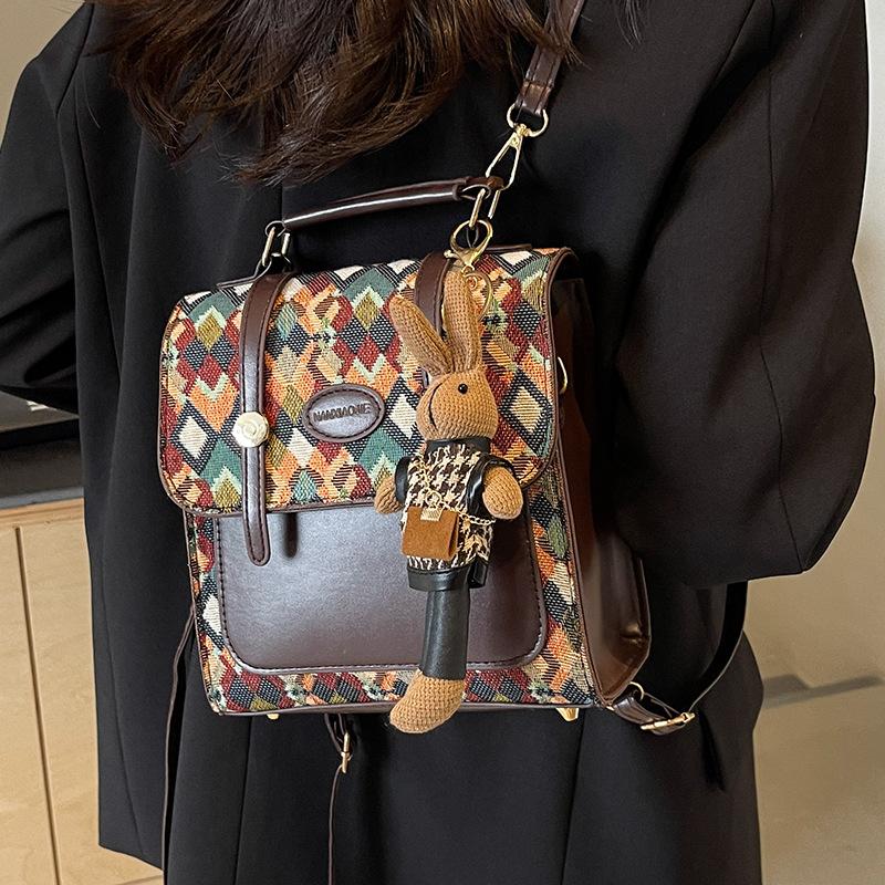 Высококачественный нишевый рюкзак для женщин, новая модная сумка через плечо для женщин, модная универсальная модная сумка на одно плечо