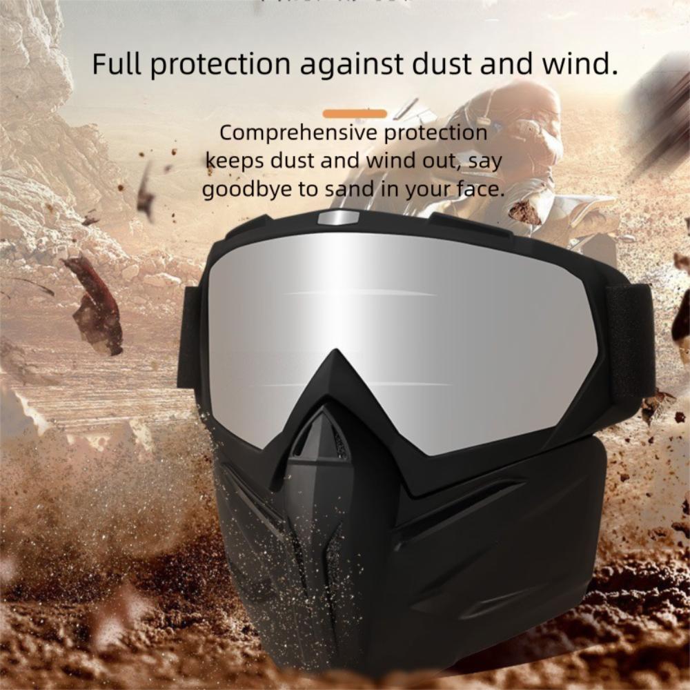 Dust Resistant Motocross Sunglasses Multicolor Ski Goggles Cutting Welding Mask Unisex