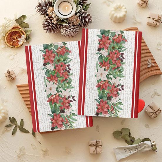 60x40 см рождественское кухонное елочное волокнистое полотенце Снеговик Гном Снежинка сверхтонкое водопоглощающее прямоугольное ультрамягкое