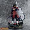 Anime Ninja Shippuden Uchiha Madara Circular Fan Battle Figure Statue Toy Gift