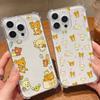 Милый Чехол-Бампер Прозрачный от Падений с Рилаккумой для Xiaomi Redmi 14C 13C 12C K50 K40 Note 14 13 12 11 10 9S A1 A2 Pro Plus 4G 5G