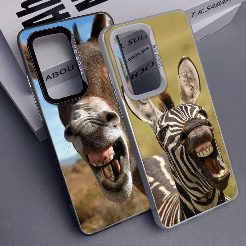Забавный Осел Животное Ударопрочный Чехол для Телефона для Samsung A17 A16 A15 A14 A37 A57 A36 A56 A26 A35 A55 A25 A34 A54 A24 A13 A23 A33 A5