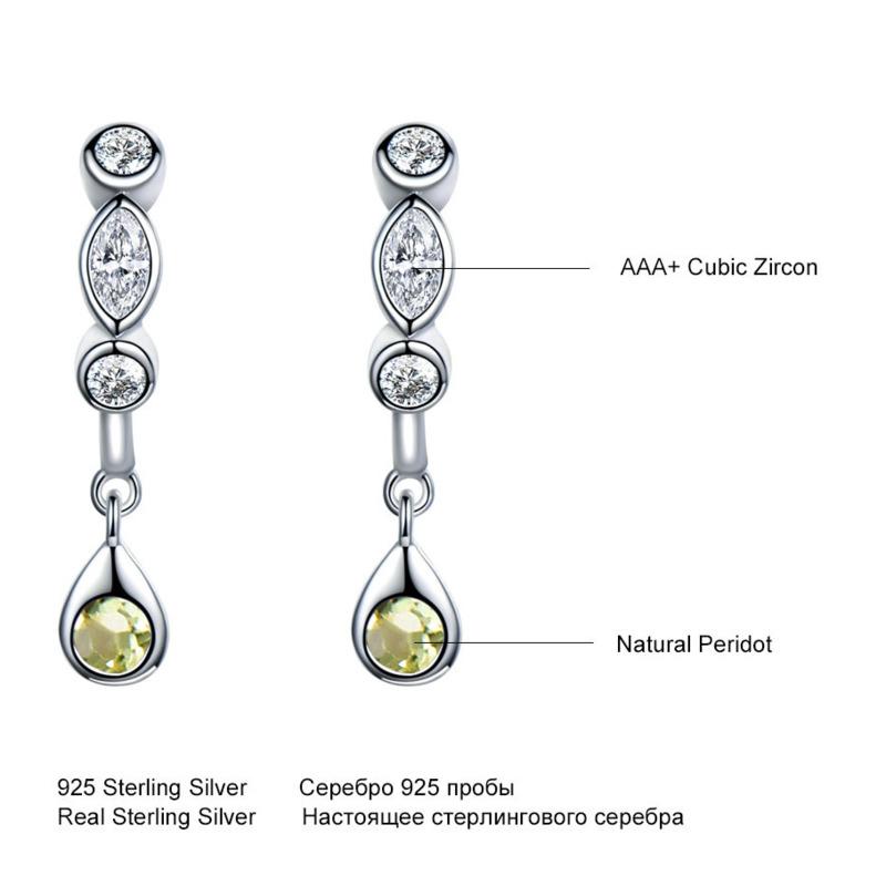 Gica Gema Новые ювелирные изделия из стерлингового серебра S925, длинные стильные простые классические серьги-капли для женщин, изысканные ювелирные изделия высокого качества, подарок на День святого Валентина