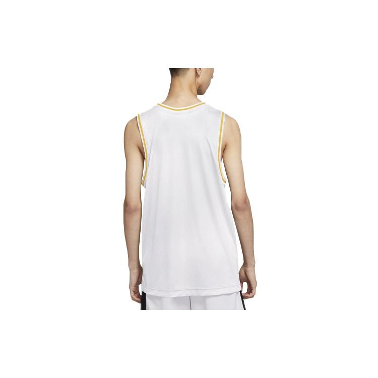 Men's Nike DRI-FIT Classic Casual Sports Basketball Jersey/Vest White CV1733-100