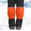 1 Pair Snow Boot Leg Gaiters Wear-Resistant Waterproof Adjustable Men Women Boot Gaiters Leg Guards for Camping Hiking