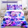 Gohan Pattern Printed 3PCS Bedding Set, Soft Skin-Friendly Washable Duvet Cover & Pillowcases Set