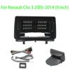 9 Inch Adapter Canbus Box Car Radio DVD Player Fascias Frame For Renault Clio 3 2005-2014 Android  Audio Dash Fitting Panel Kit