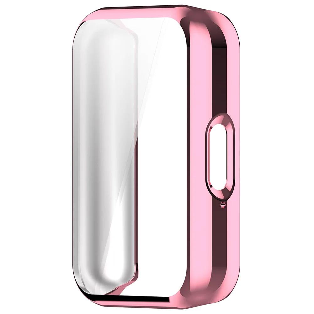 Case+Stainless Steel Strap For Samsung Galaxy Fit 3 Full Protective Screen Case For Samsung Galaxy Fit 3 Metal Band Accessories