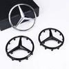 QYE1  1pcs 52mm 57mm Car Steering Wheel Badge Emblem Sticker For Mercedes Benz W204 W205 W212 W213 W221 W177 W246 GLA GLC CLA A Class