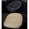 Ultra-Luxury PU Leather Car Seat Protection Cover Car Seat Cover For Most Four-Door Sedan&SUV,Single Seat Cover Without Backrest 1PCS (W 20.8× D