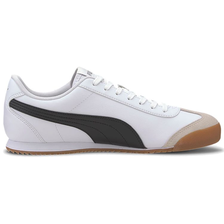 Puma Turino Synthetic Leather Comfortable Casual Low-Top Lifestyle Shoes Unisex Sneakers White 371113-03