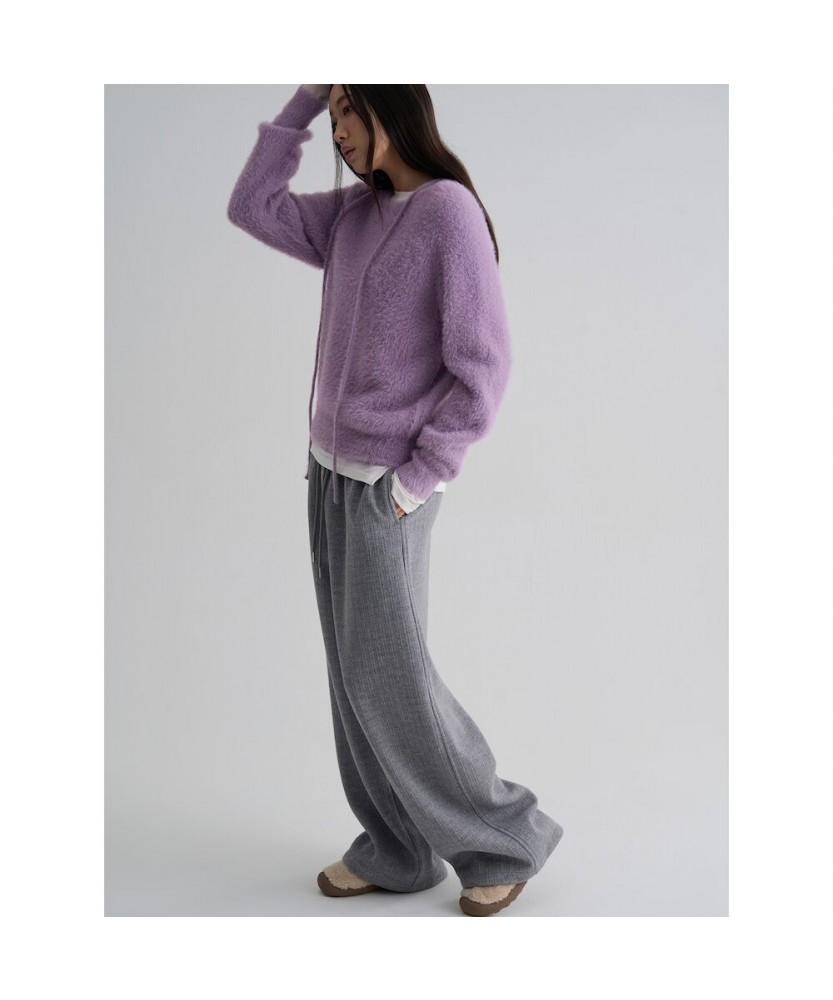 8SECONDS Winged Thread Neck Strap Pullover Lavender