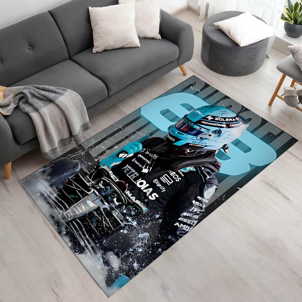 Mercedes AMG Petronas Team Floor Mat Perfect for Living Rooms Outdoor Kitchen Entryway Anti-slip Rug Office home decor