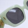 Used Very good condition LOEWE Sunglasses Eyewear LW40129U 95A Size 5022 140 Anagram Logo Pastel Green Used 4a003236