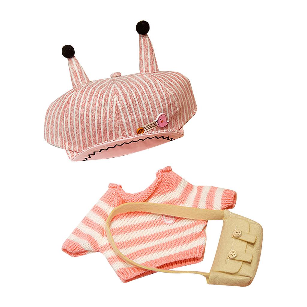 30 см аксессуары для кукол D-uck плюшевая кукольная одежда Кукольная одежда съемная одежда шляпа костюм аксессуары для плюшевых игрушек