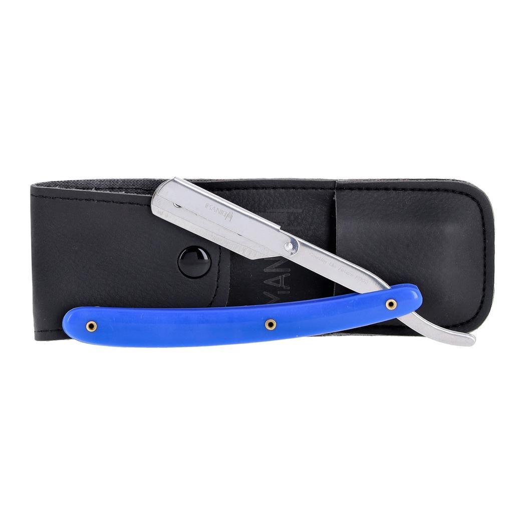 Barber' Razor for Shaving, Shaving, Trimmer, Universal, Razor Blades, Blue