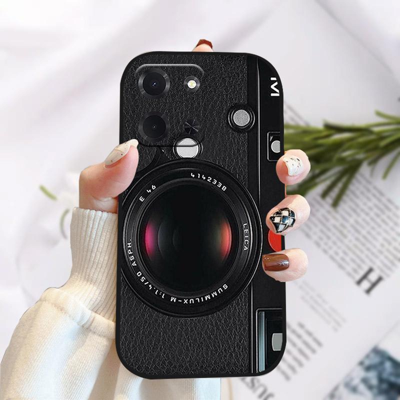 Чехол для Poco C85 5G Милый Мультяшный Мягкий ТПУ Силиконовый Чехол для Телефона Для Xiaomi Poco C 85 Защитные Крышки для Камеры Для POCOC85 173мм