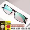 Eyeglasses collection, colorblindness and color weakness glasses, corrective glasses for color vision, half-frame glasses, color vision correction