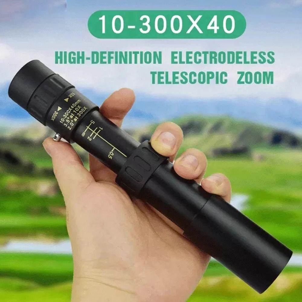 With Tripod Clip Long Range Portable Night Vision Monocular Telescope Zoom Telescope For Travel