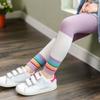 Children's Pantyhose Girl's Rainbow Striped Leggings