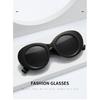 Colorful sunglasses, runway-style sunglasses, retro tortoiseshell eyewear