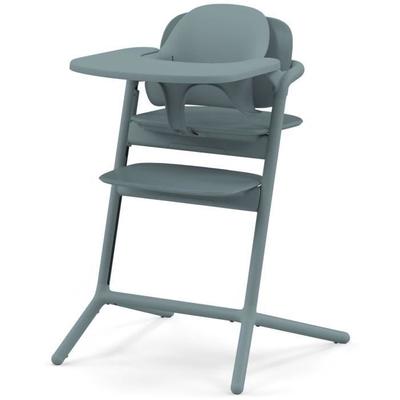 CYBEX - Высокий стульчик - Комплект 3 в 1 - LEMO 2 - Синий - Регулируется по высоте и глубине - В комплект входит детский набор