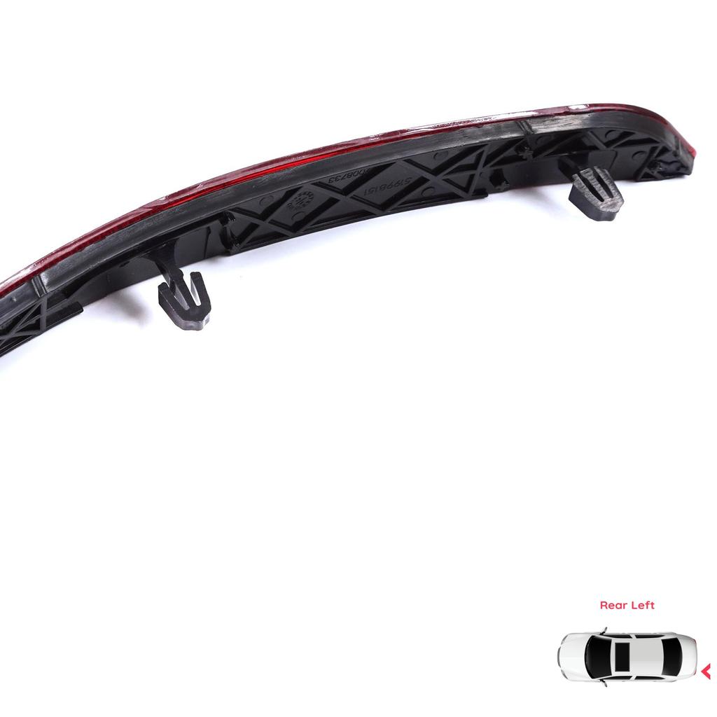 ESP1172-1 Rear Left Side Bumper Reflex Reflector for Fiat Tipo MK2 356 357 Egea 2015-On 4-Door Sedan 51998151