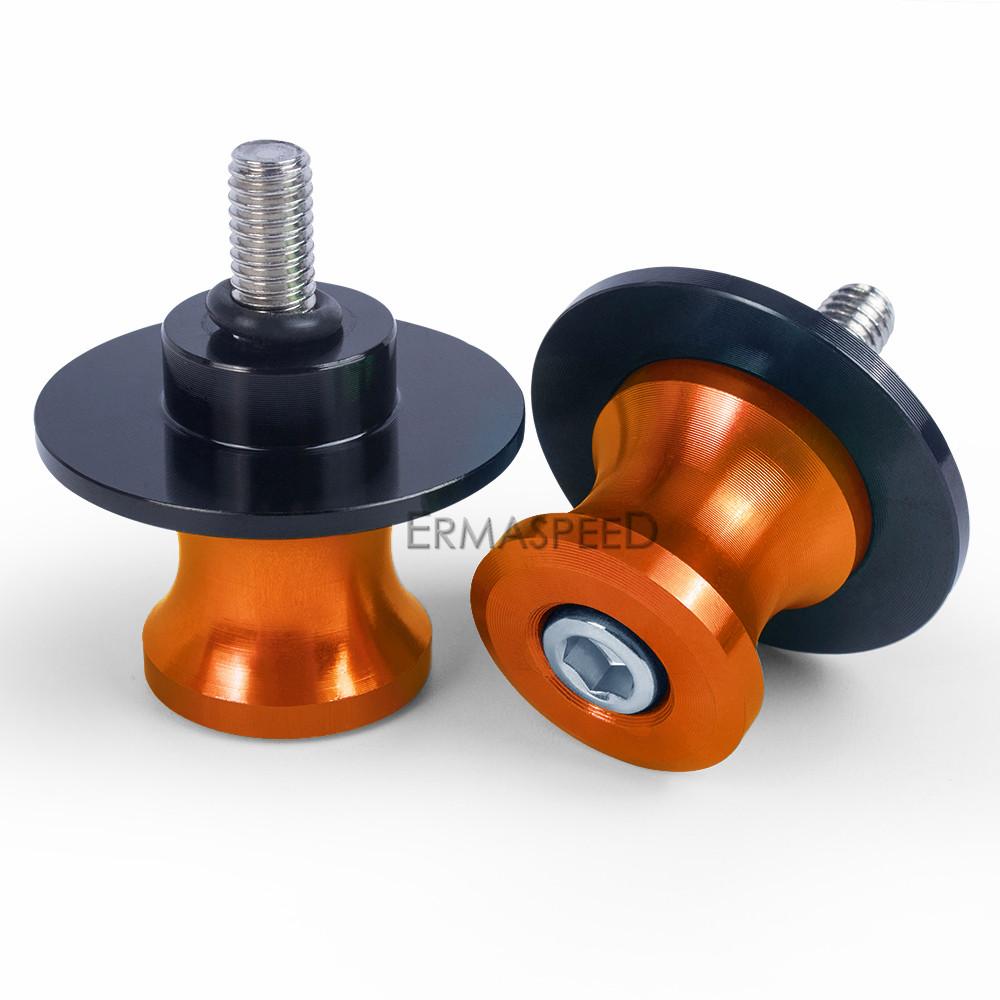 2 шт., 6 мм, 8 мм, 10 мм, универсальные катушки маятника для мотоцикла, ползунки, винты с подставкой для поворотного рычага с ЧПУ для мотоцикла, уличного спорта, грязи