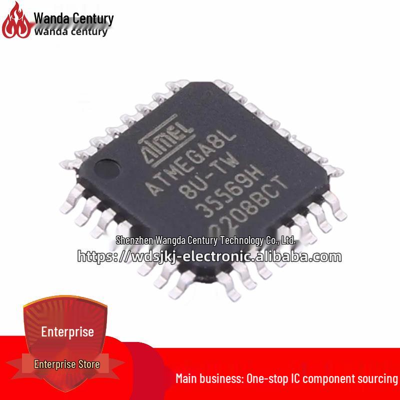 Original ATMEGA8L-8AU QFP32 8-bit Microcontroller Chip