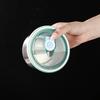 Stainless Steel Food Storage Bowl with Sealed Lid Airtight Multifunctional Portable Round Steamed Egg Meal Container Kitchen Supplies