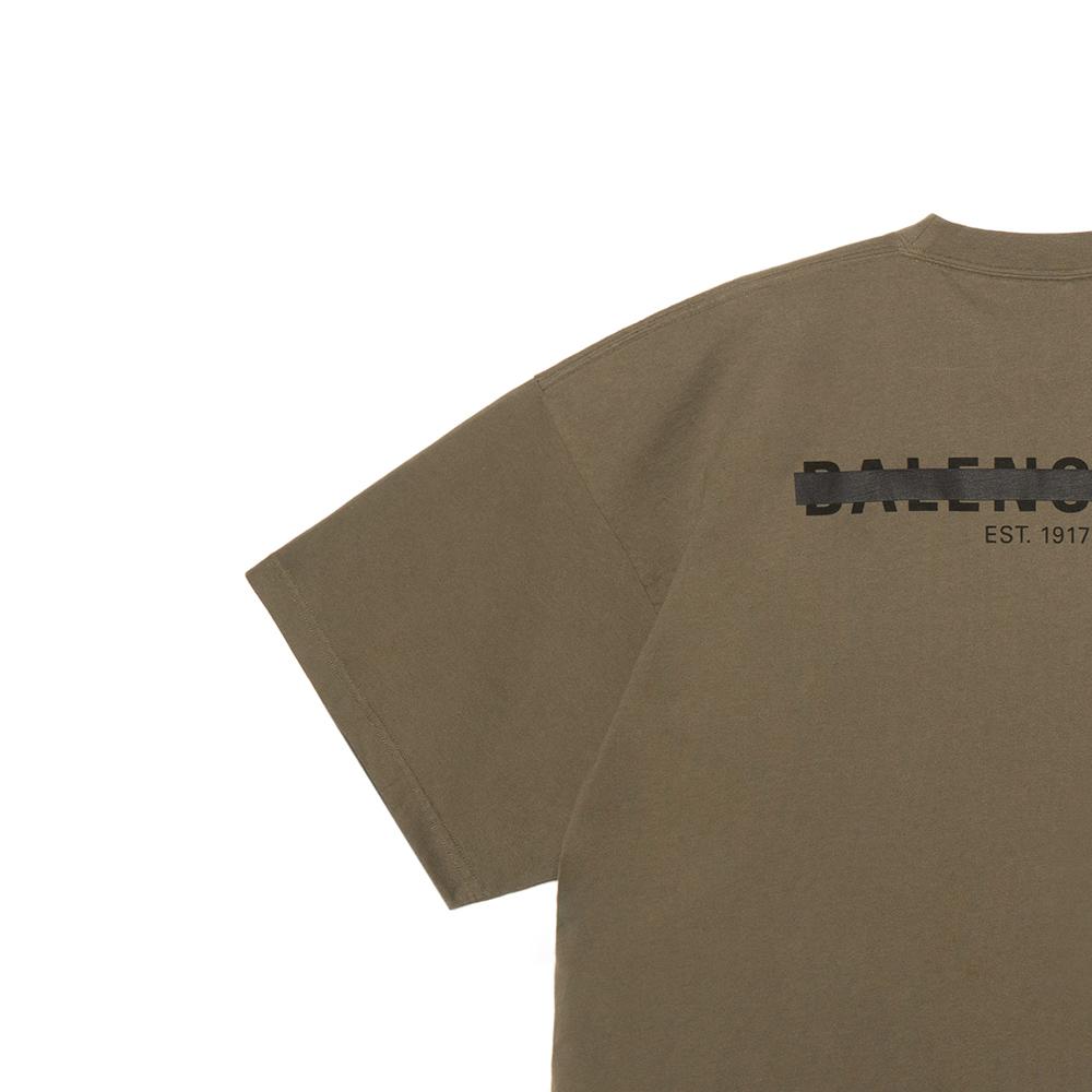 Balenciaga FW22 T Shirt Men's Army Green 694576TMVJ62930