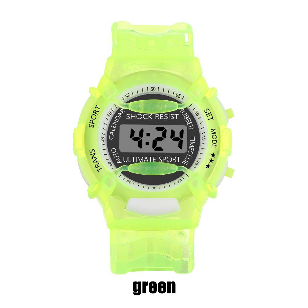 Kids Child Cartoon Children Digital Watches Electronic Meter LCD Wristwatch Candy Wrist Watch